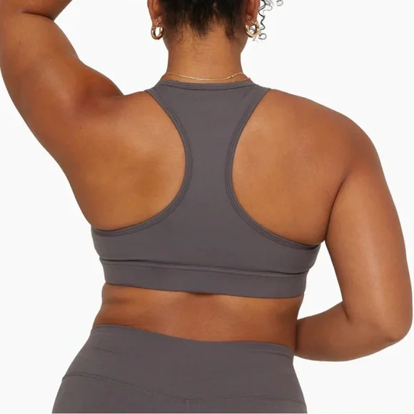 SET Active FormCloud Staple Racerback Bra Graphite (Grey) - Picture 3 of 3